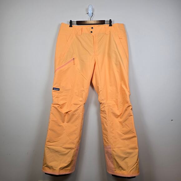 Patagonia Pants - Patagonia Womens Size XL Insulated Powder Town Pants Vivid Apricot 31185.